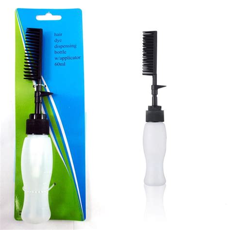 applicator for hair dye|hair dye bottle applicator comb.